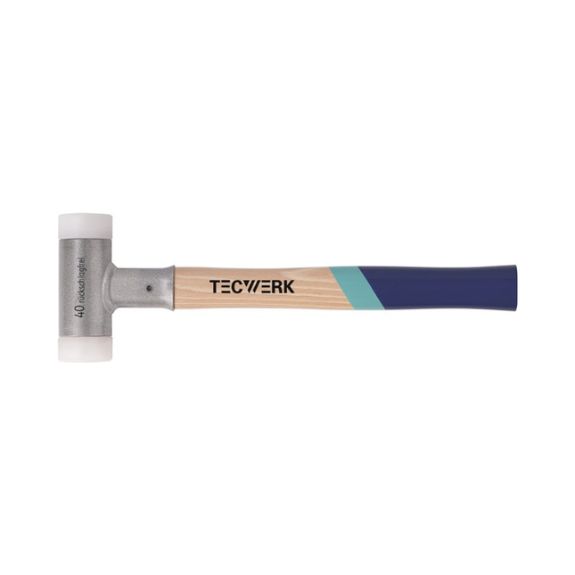 Schonhammer Hickory rückschlagfrei hart Nylon weiß