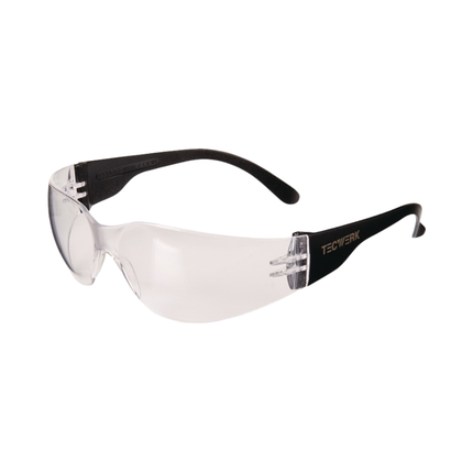Schutzbrille Daylight Basic EN 166, Bügel schwarz, Polycarbonat-Scheibe Klar