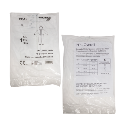 Schutzoverall - Einweg-Overall XL