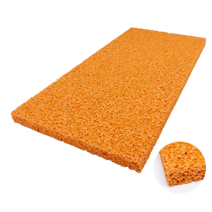 Schwammgummibelag für Egalisette 400 x 200 x 20 mm Ersatzschwamm