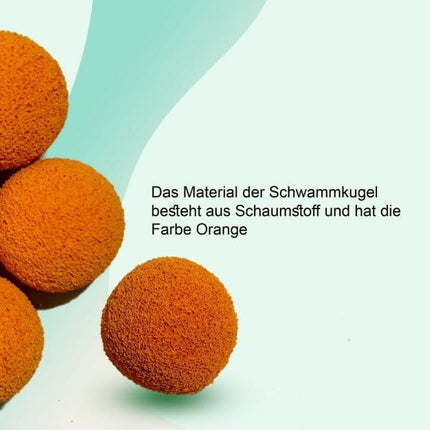 Schwammkugeln - 10 Stück - 25 und 35 mm