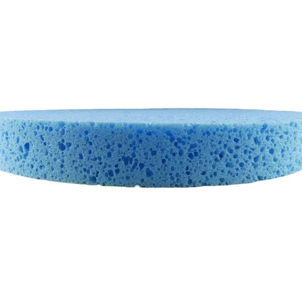 Schwammscheibe mit 4x Klett hellblau 350 x 30 mm (Rokamat etc.)