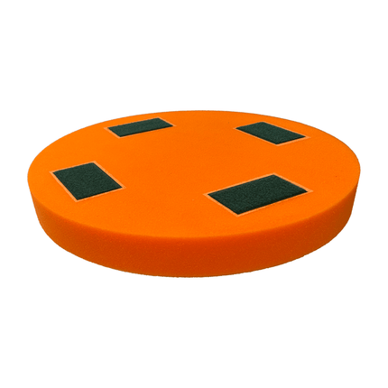 Schwammscheibe superfein mit Klett 400 x 50 mm orange (Eibenstock etc.)