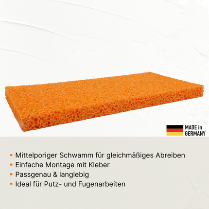 Schwan Ersatzbelag für Reibebrett 280 x 140 x 20 mm Ersatzschwamm