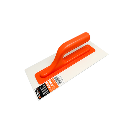 Solid ABS Kunststoff Glättekelle mit Kunststoffgriff 140 x 280 mm Kunststoff Glättekelle 14x28