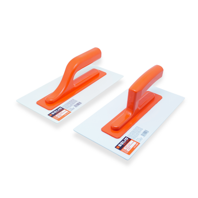 Solid ABS Kunststoff Glättekelle mit Kunststoffgriff 140 x 280 mm