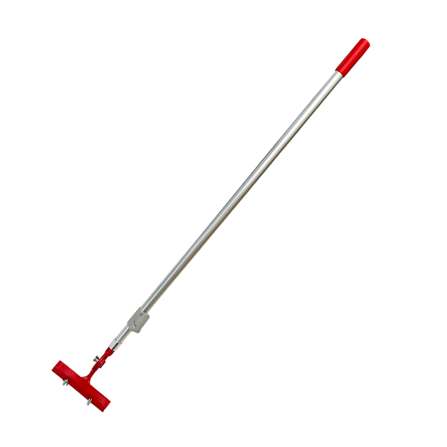 Spachtel-Gelenkhalter mit Alu- Teleskop-Gewindestiel 110–200 cm | Verstellbar