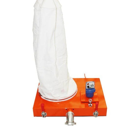 Spannband für Einblashaube