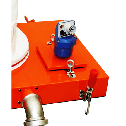 Spannhebel für Einblashaube