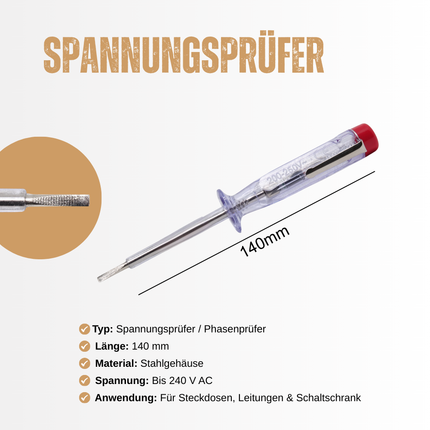 Spannungsprüfer-Phasenprüfer-140mm