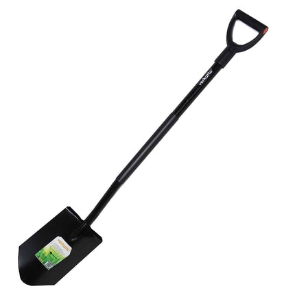 Spitzer Spaten mit  Metallstiel 120cm