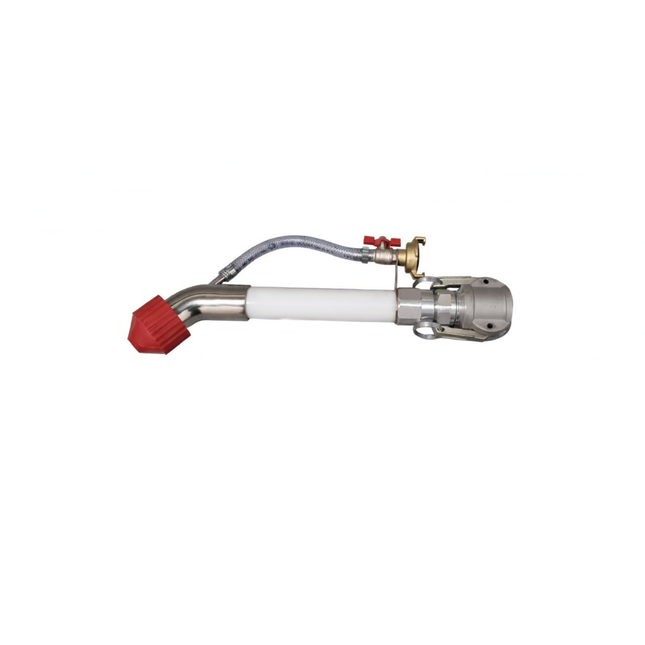 SPRITZJET TWIST FIX – Edelstahl Spritzkopf gerade, MT25 ALU 360°