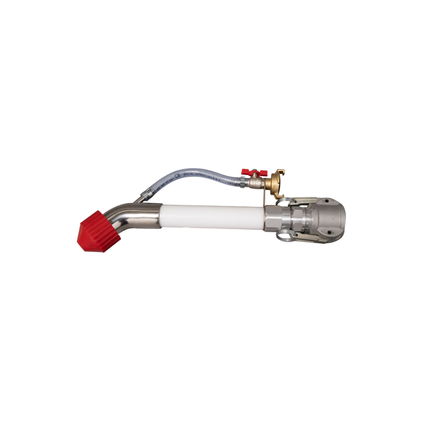 SPRITZJET TWIST FIX L 600 – Spritzkopf 45°, ALU 360° mit Kegelhahn
