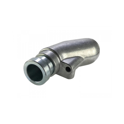 Spritzkopf 35 aus Aluminium (gerade) mit integrierter Stahlkupplung VT35 – für Schrauben mit M10-Gewinde