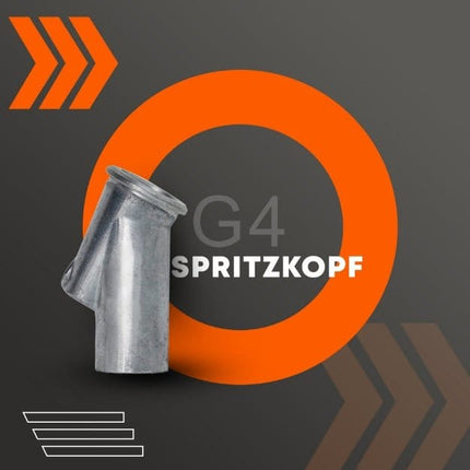Spritzkopf gekröpft 30° für Feinputzgerät