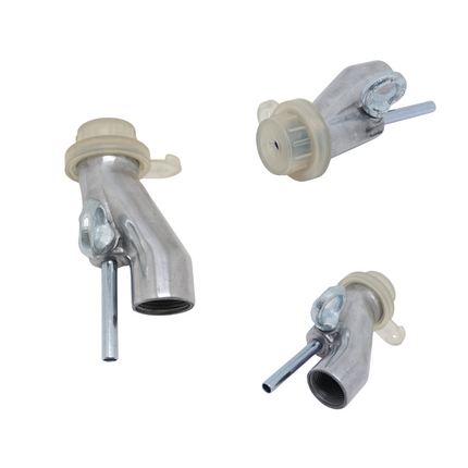 Spritzkopf gerade Alu. mit Feinputzdüse