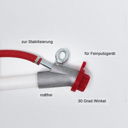 Spritzkopf mit Ringschraube M8 Feinputzdüse 14mm