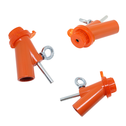 Spritzkopf mit Ringschraube M8 Feinputzdüse 14mm