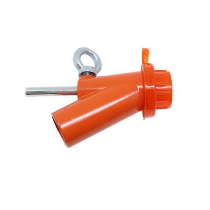 Spritzkopf mit Ringschraube M8 Feinputzdüse 14mm