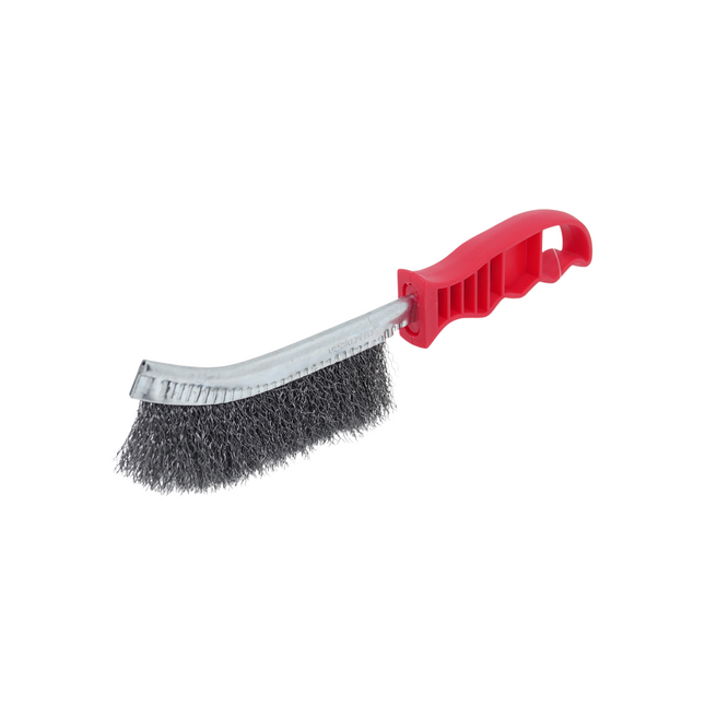 Stahldrahtbürste / Drahtbürste 1-reihig gebogen