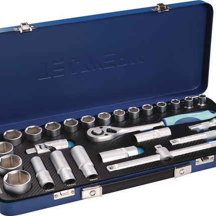 Steckschlüssel-Satz 27-teilig 1/2 ″ Schlüsselweiten 10-32 mm Anzahl Zähne 36 6-Kant