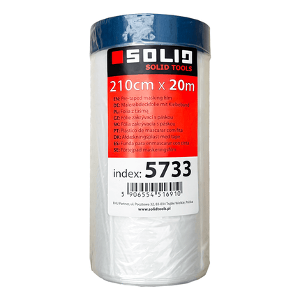 STRDNG UV Klebeband mit Folie 20 meter / 210 cm