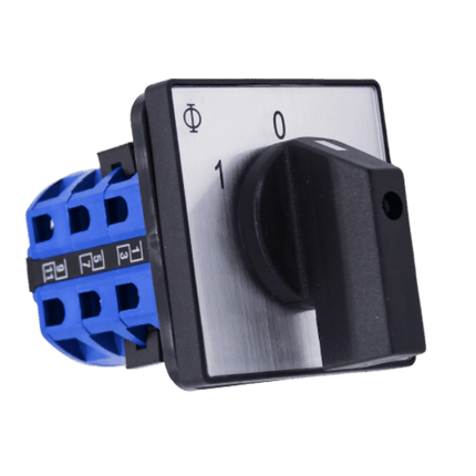 Stufen Drehschalter 3-polig, 25A 690V Schließer/Öffner