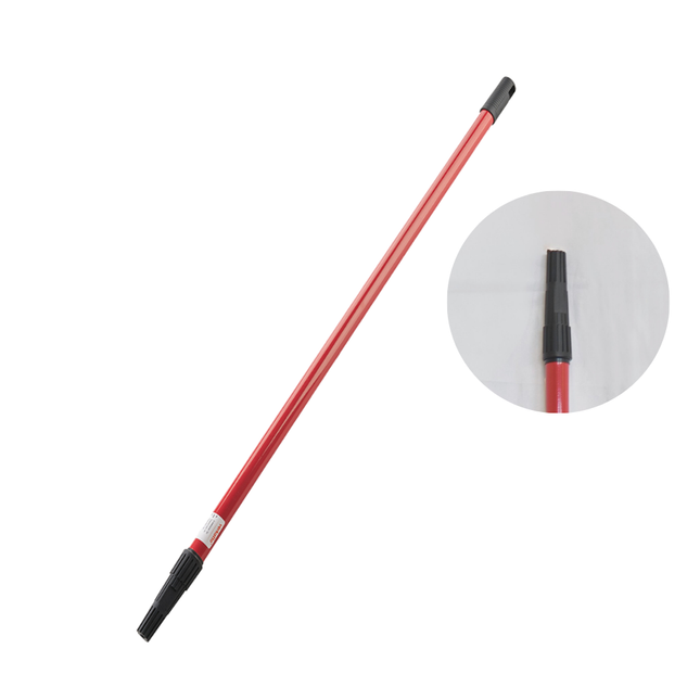 Teleskopstiel aus Metall mit Gewindespitze 1,8 m - 3 m