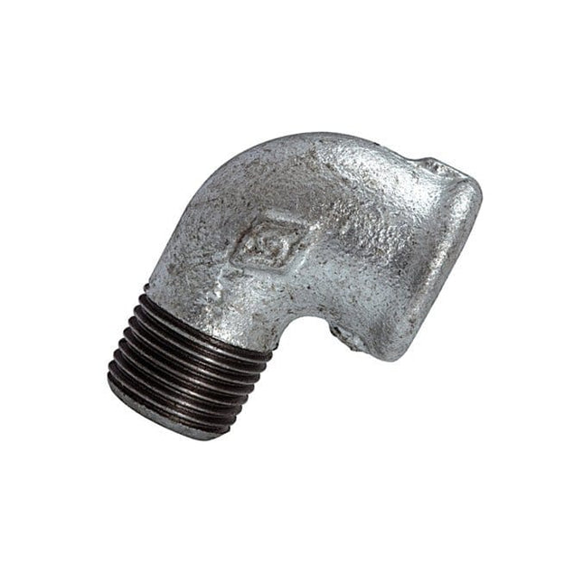 Temperguss Winkel, 90°, IG/AG 1 1/2"