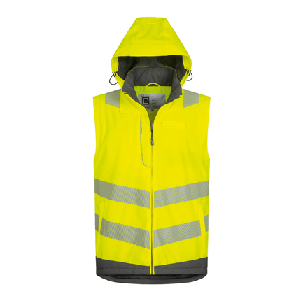 Warnschutzjacke 2-in-1 Arbeitsjacke mit Weste & Sorona®