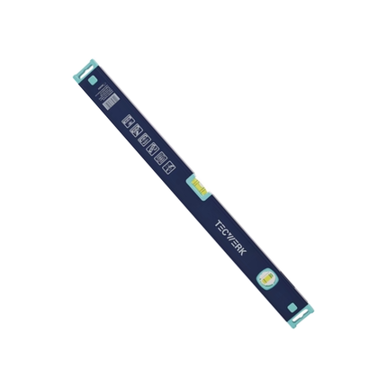 Wasserwaage Aluminium blau Spiegellibelle max. ±0,5 mm/m 120 cm