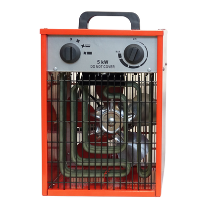 Elektroheizung 400V Profi-elektrisch Heizgebläse, Bauheizer 3-Heizstufen  5kW