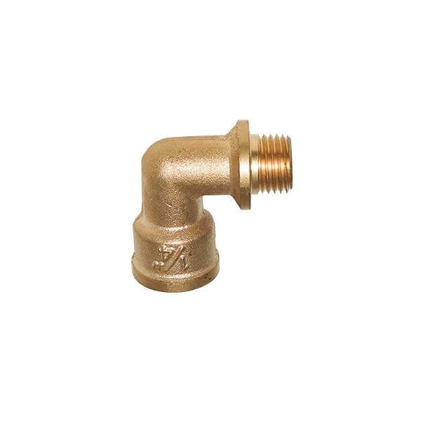Winkelstück 90° Messing, Anschluss ¼″