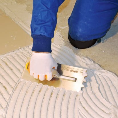 Zahnkelle halbrund mit Alu. Griff Mittelbett Zahnkelle 295x120mm