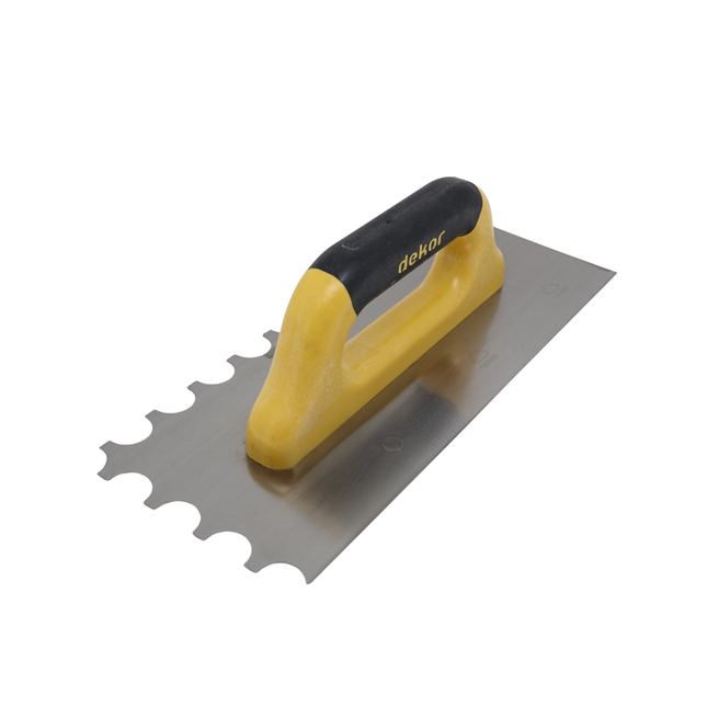 Zahnkelle halbrund mit Softgriff Mittelbett Zahnkelle 295 mm