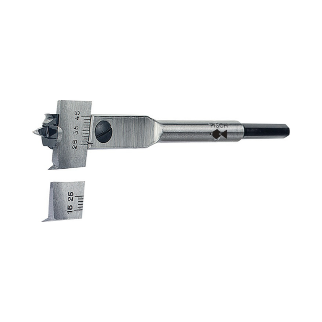 Zentrumbohrer Type 0500 Schaft 6-kant