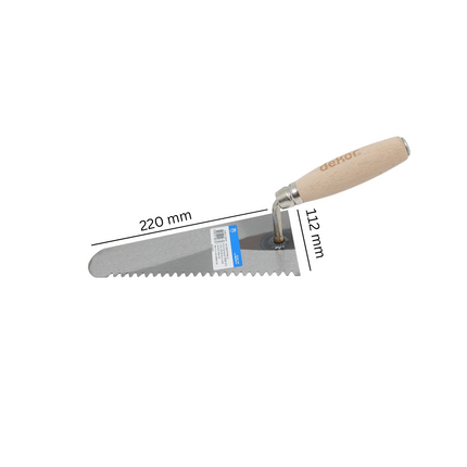 Ziegelkelle 220 x 112 mm