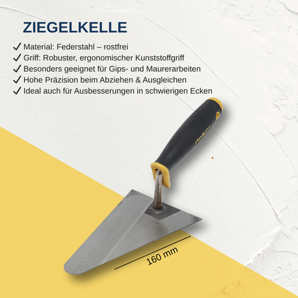 Ziegelkelle Kunstoffgriff